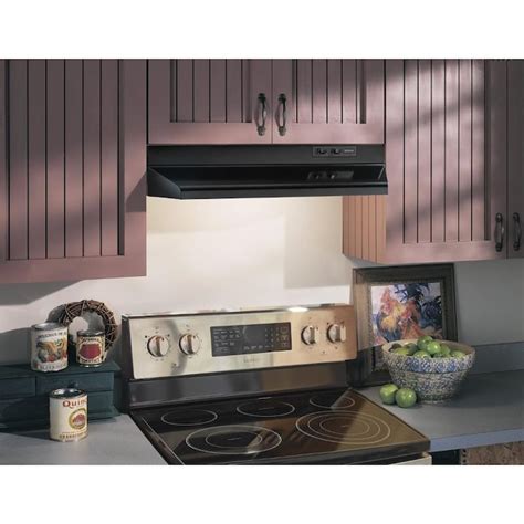 broan range hoods 36 black